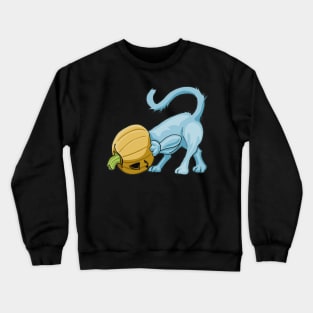 Pumpkinhead Kitty Crewneck Sweatshirt